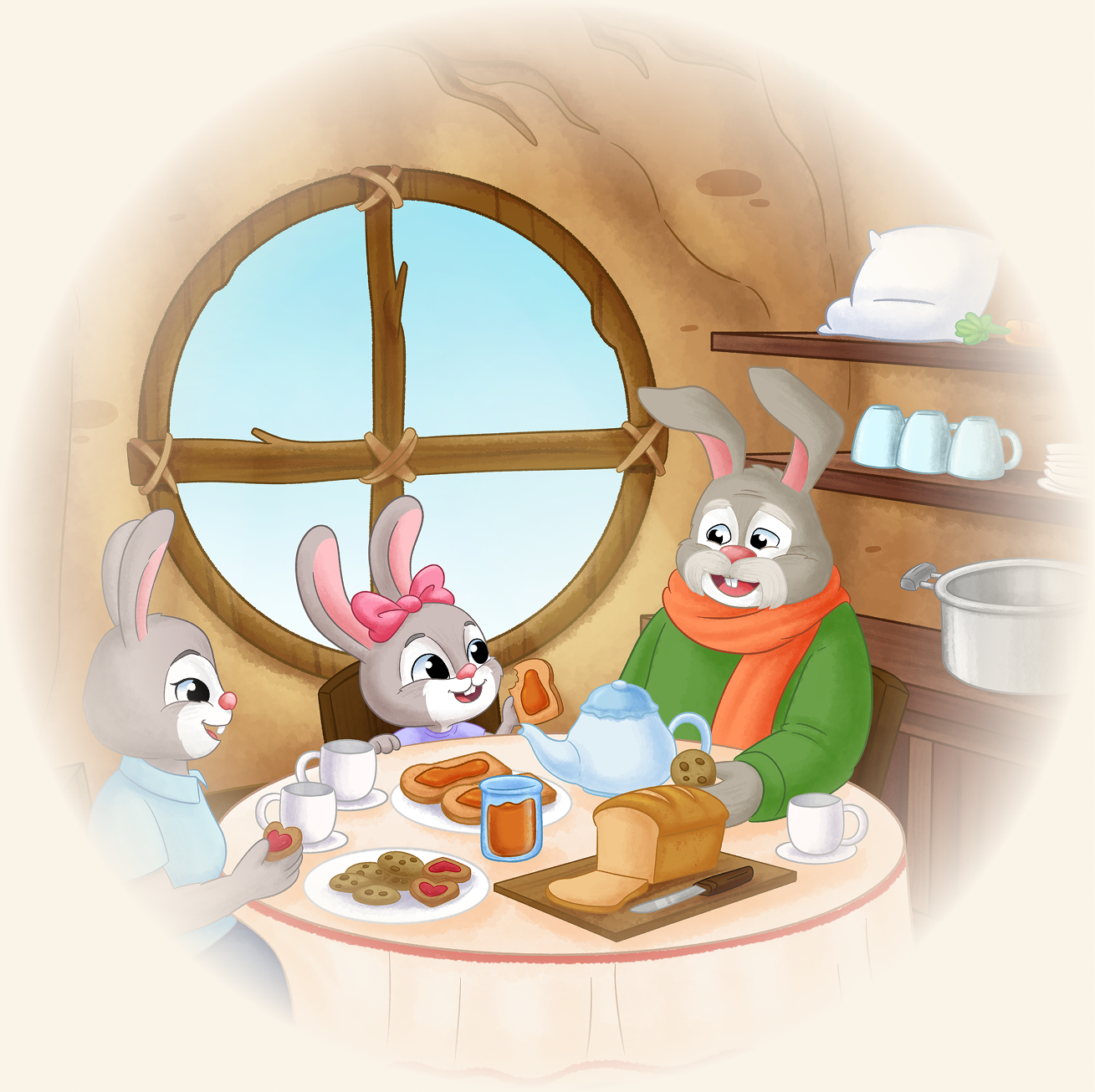 Rosemary Rabbit illustration